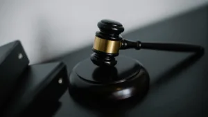 Specializing in recruiting for the legal and compliance industry-judge's gavel symbolizing law and regulation